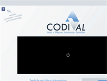 Tablet Screenshot of codival.com.br
